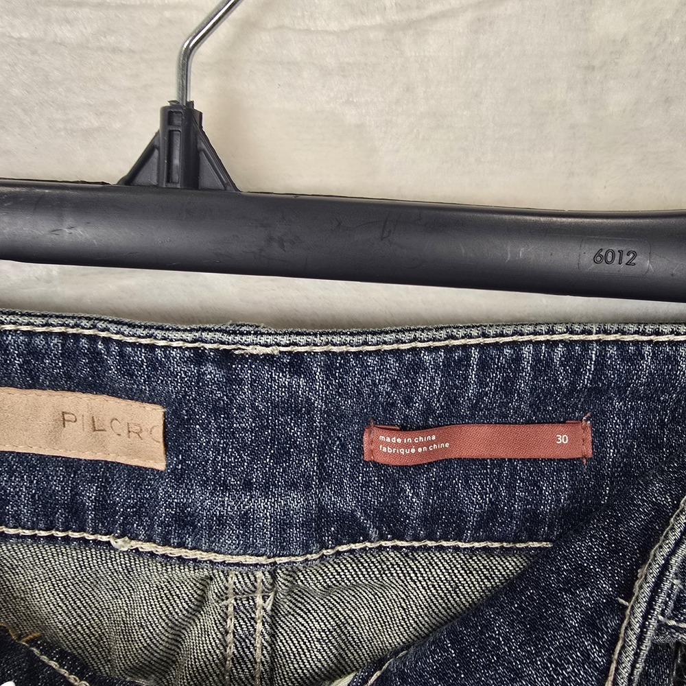 Anthropologie Blue Cropped Jeans - Picture 10 of 14